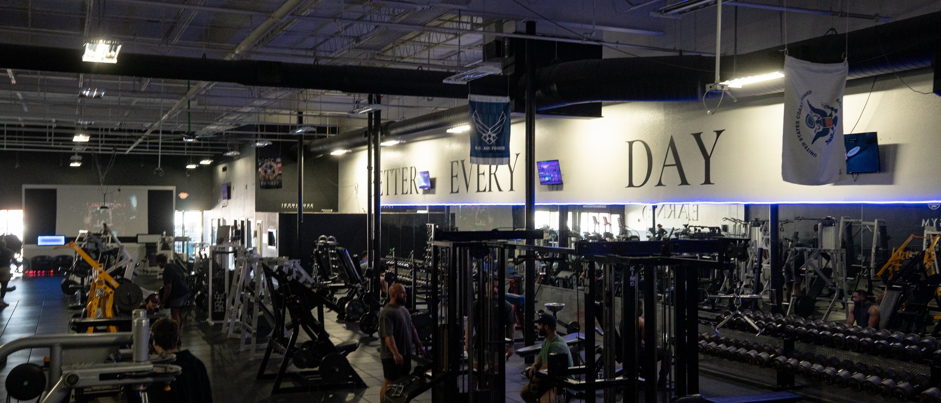 Iron House Gym equipment floor