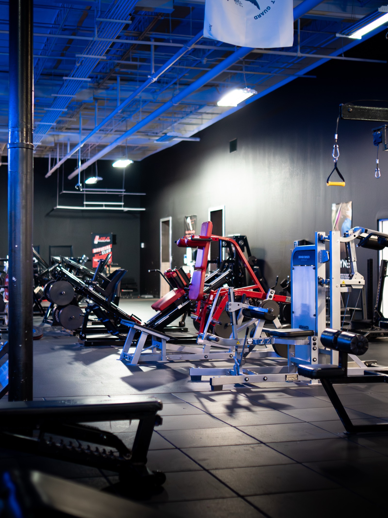 Iron House Gym heavy equipment